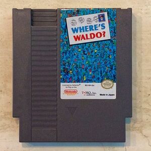 Where’s Waldo NES Game Nintendo Entertainment System